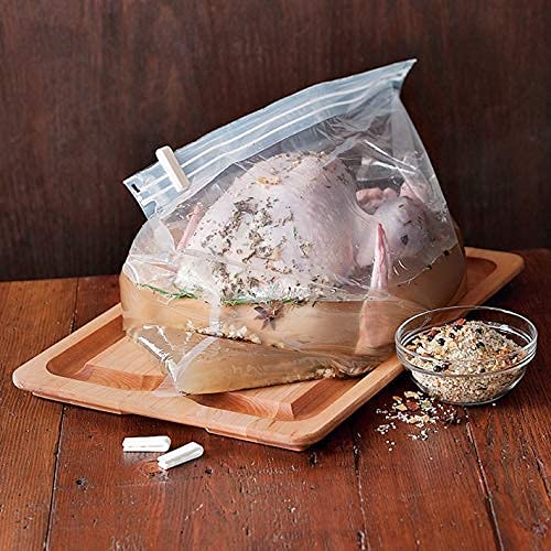 Brining Bags For Turkey - Extra Large Turkey Brine Bags (2 Pack) Size: 22"X23