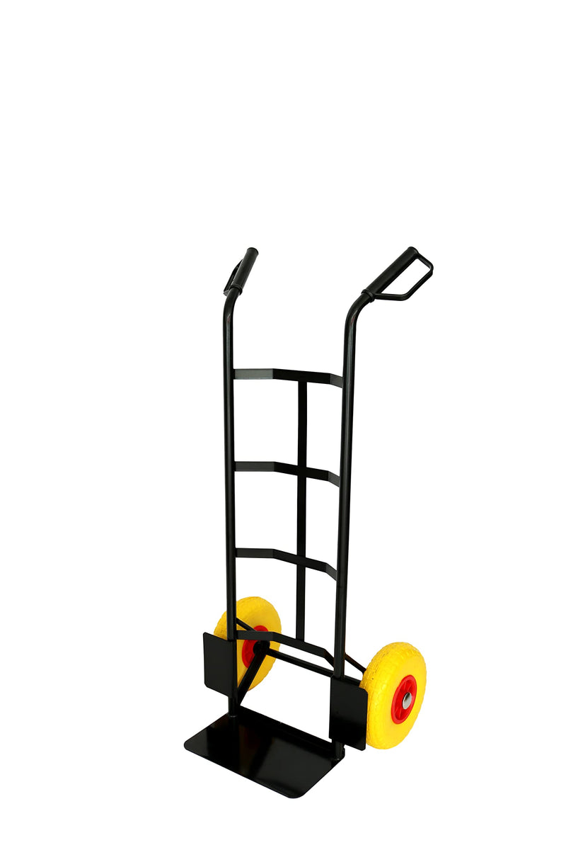 Steel Sack Truck  High Back Steel Sack Barrow With Anti Puncture Tyres  35 X 40