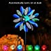 Solar Wind Spinner Arabesque 75in Multi-Color Seasonal Led Lighting Solar