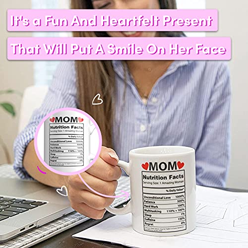 Mom Mug Mothers Day Gifts From Daughter - Stocking Stuffer Ideas For The World&