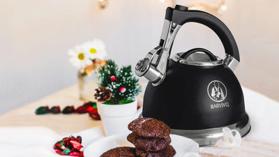 Whistling Tea Kettle - Perfect For Preparing Hot Water Fast For Coffee