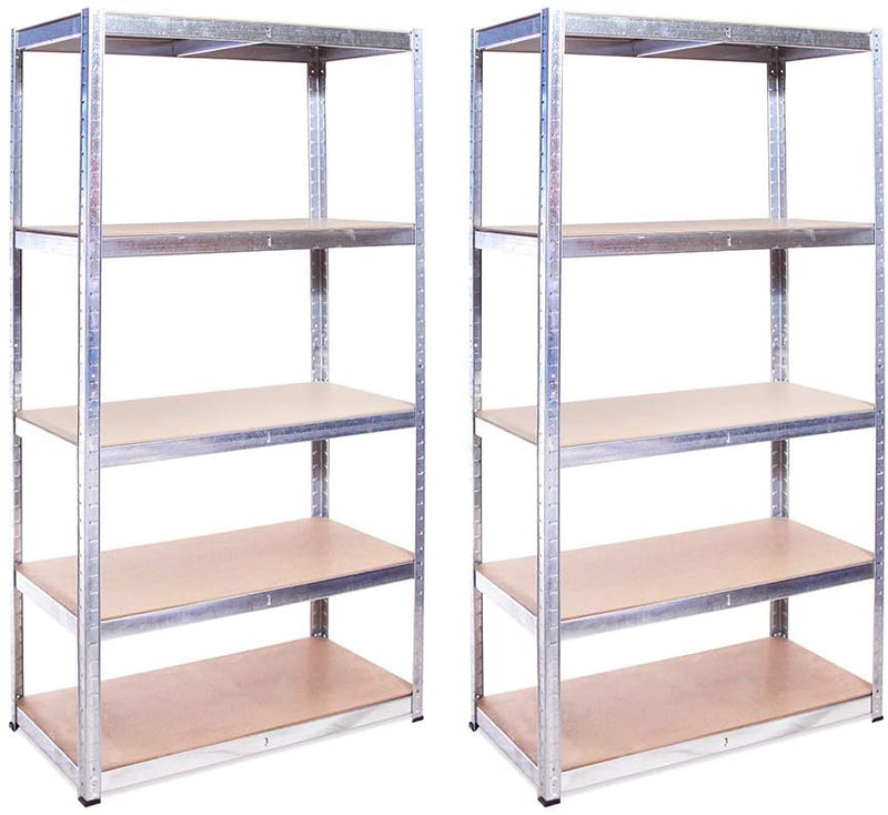Garage Shelving Units: 180Cm X 90Cm X 40Cm | Heavy Duty Racking Shelves For Storage - 2