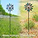 Solar Wind Spinner Arabesque 75in Multi-Color Seasonal Led Lighting Solar