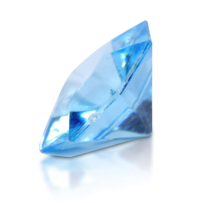 Mixed Gemstones Acrylic Diamonds For Kids Art Crafts And Wedding Blue 20