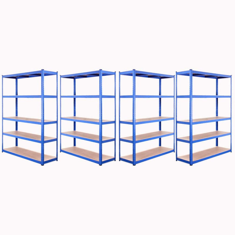 Garage Shelving Units - 180 X 120 X 45Cm - Heavy Duty Racking - Shelves For Storage - 4