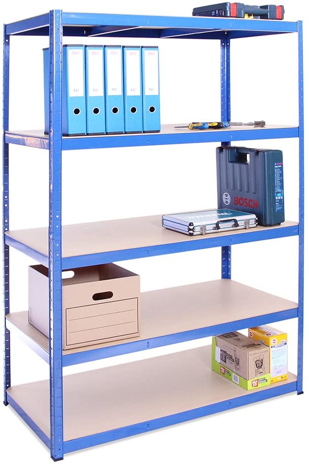 Garage Shelving Units & Workbench Pack | 180Cm X 120Cm X 60Cm Heavy Duty Racking Shelves