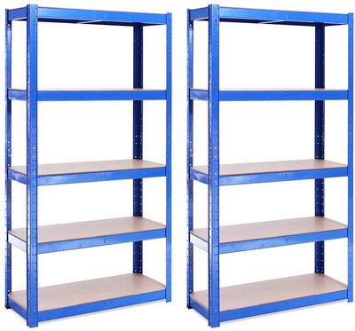 Garage Shelving Units: 150Cm X 75Cm X 30Cm | Heavy Duty Racking Shelves For Storage - 2