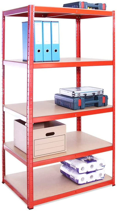 Garage Shelving Units: 180Cm X 90Cm X 60Cm | Heavy Duty Racking Shelves For Storage - 1
