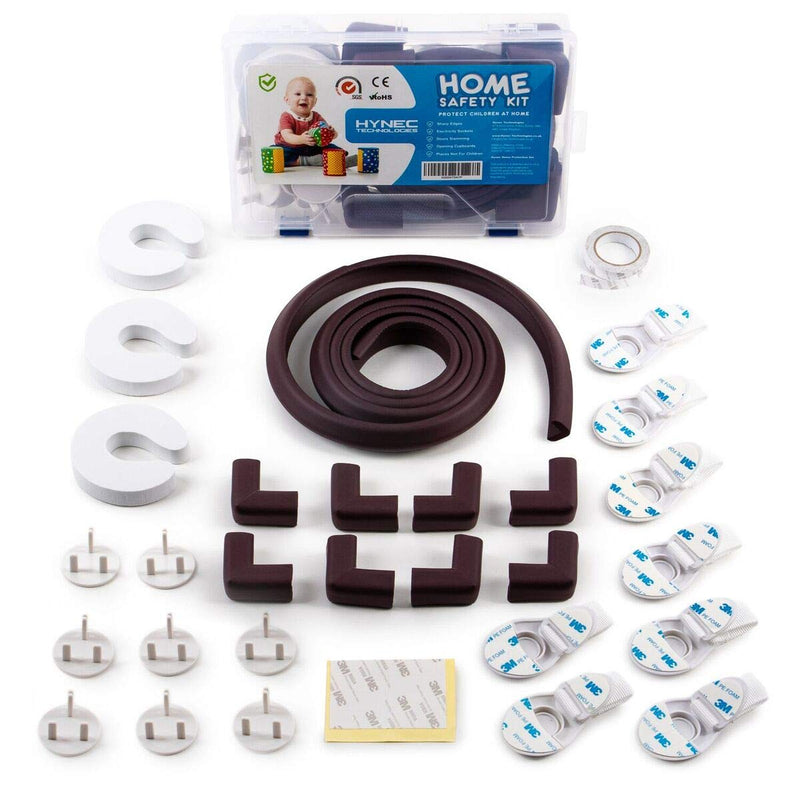 Hynec Home Protection Set  Child  Baby Proofing  Cupboard Locks Corner