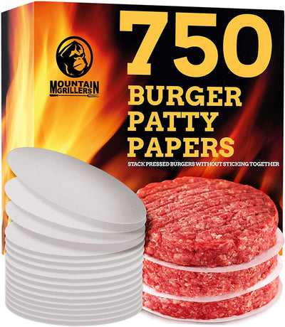 Burger Paper Non Stick  Wax Discs For Perfect Shaped Burgers  Freeze Or Chill