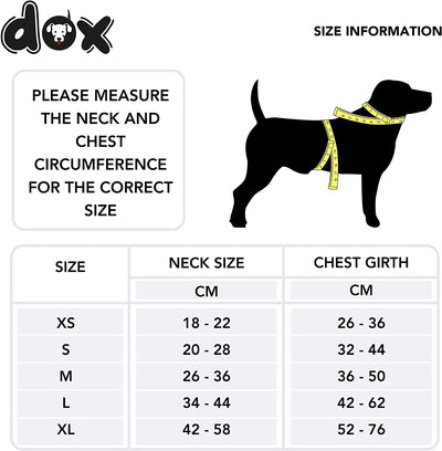 Ddoxx Dog Harness Nylon, Step-In, Reflective, Adjustable | Many Colors & Sizes |