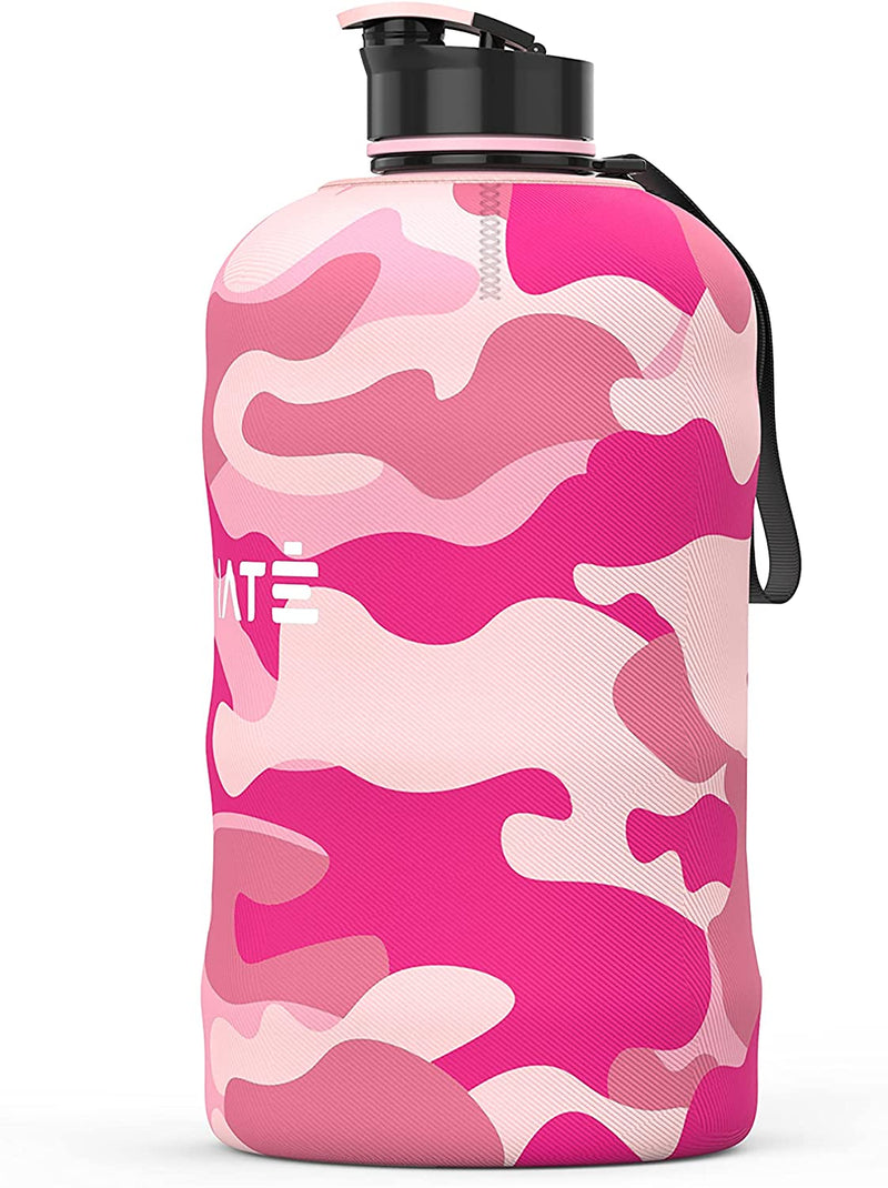 Hydrate Pink Camo Sleeve Accessory For Xl Jug 2.2 Litre - Protective And Insulating Layer
