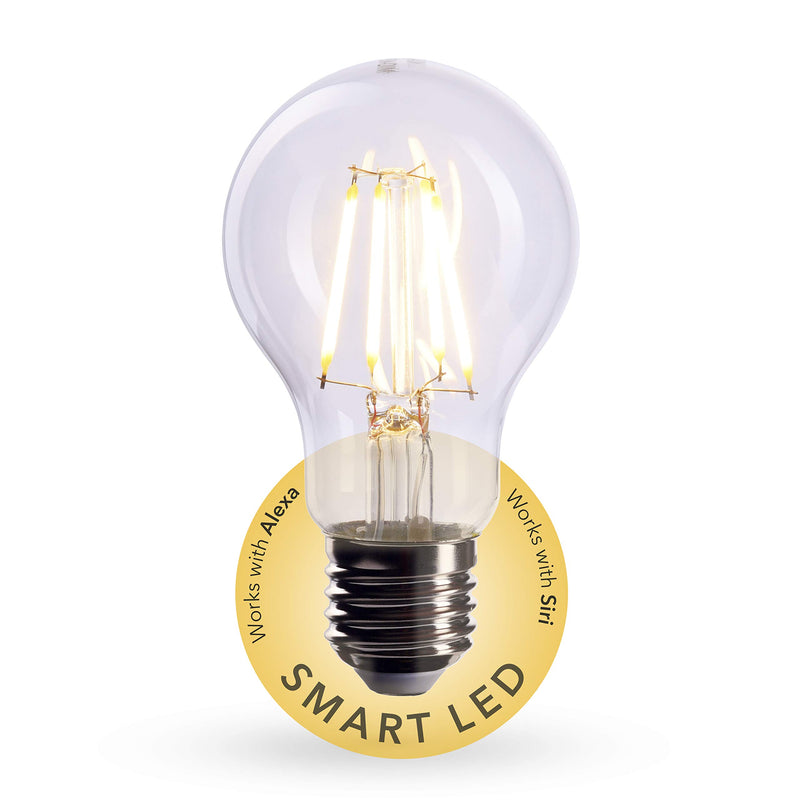Smart Filament Light Bulb Fl07_S E27 Socket Dimmable 6 W 2700 K Warm White
