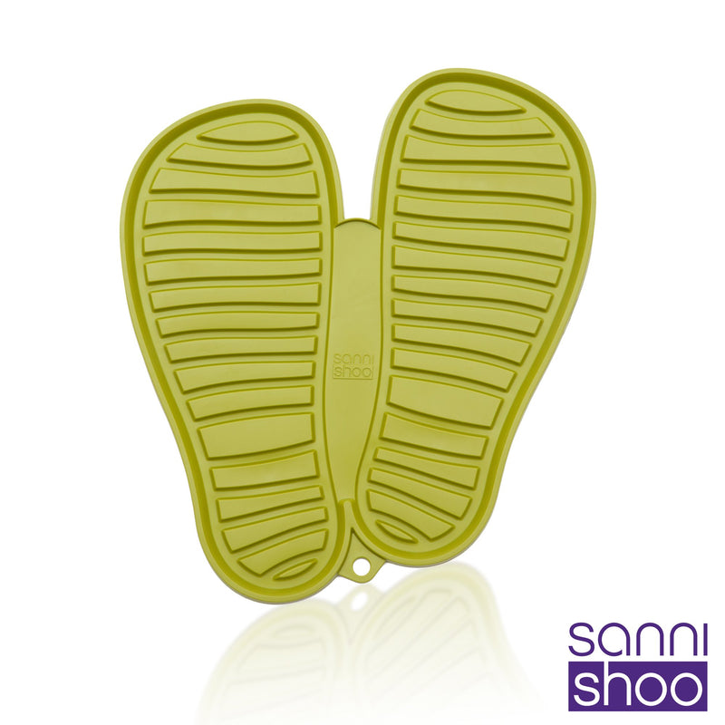 Shoopad  Driptray For Shoes  With Original Sanni Shoo Shoehorn L Lime