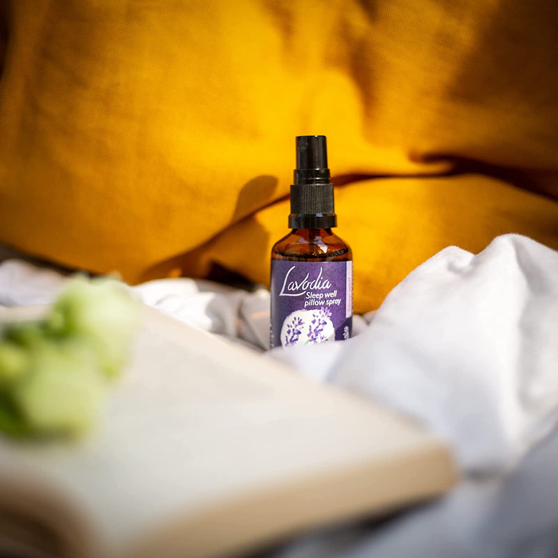 Lavender Sleep Spray: Sleep Well Premium Lavender Pillow Spray By Lavodia 50Ml Lavender