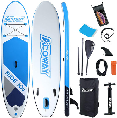 Acoway | Inflatable Stand Up Paddle Board | 10'6" 32" 6" | Sup For All Skill Levels