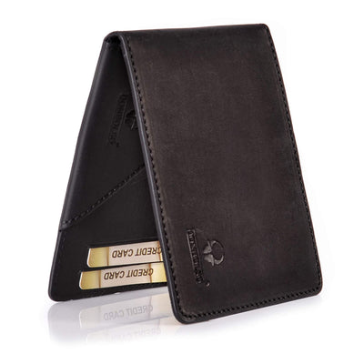 Slim Leather Wallet Madrid I Thin Wallet Without Coin Pocket I Card Holder
