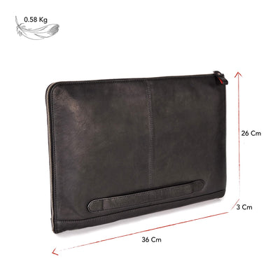 Laptop Sleeve London I 133 Inch Genuine Leather Notebook Briefcase For Men