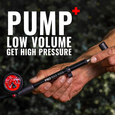 Shock Pump For Mountain, Road Bikes And Motorcycle  High Pressure 300 Psi