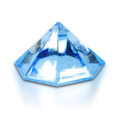 Mixed Gemstones Acrylic Diamonds For Kids Art Crafts And Wedding Blue 20