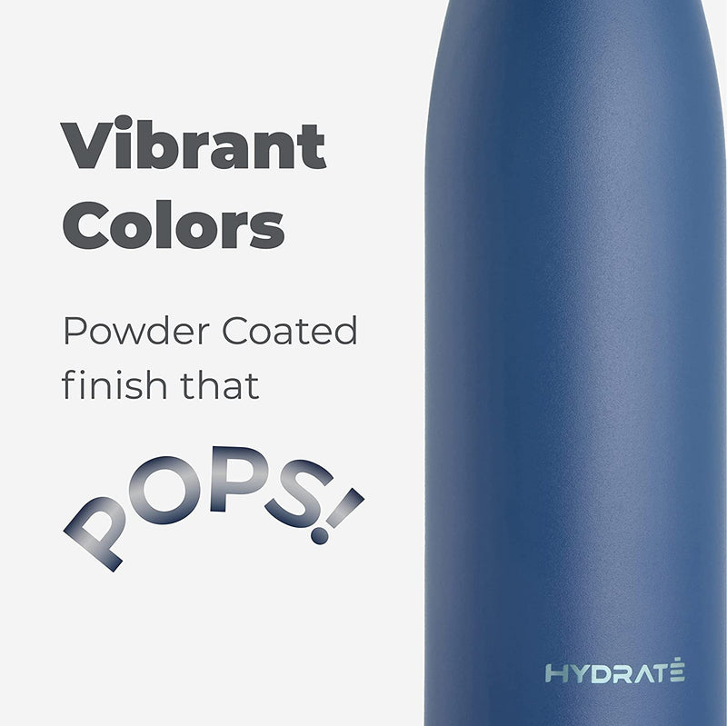 Hydrate Super Insulated Stainless Steel Water Bottle - Bpa Free, Vacuum Flask - 750 ml
