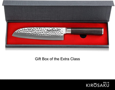Santoku Knife Damascus 18cm - Enormously Sharp Santoku Chef'S Knife Made