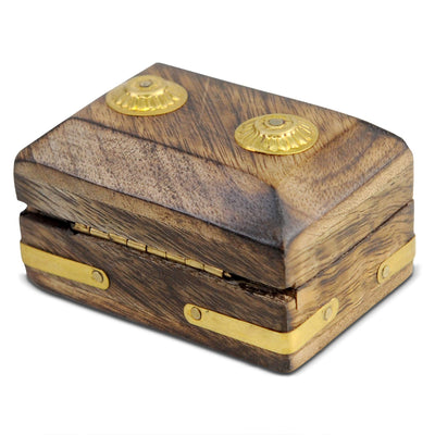 Small Wooden Mini Chest  65x45x35cm  Treasure Chest Booby Chest