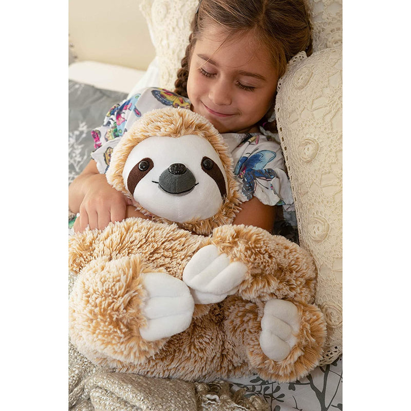 Sloth Stuffed Plush Toy Animal - Realistic, Cuddly Three Toed Sloth Stuffed