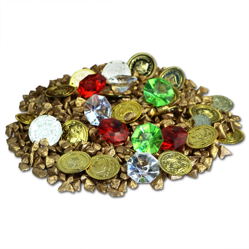 Decorative Set Decorative Stones Coloured Decorative Diamonds Gold Coins