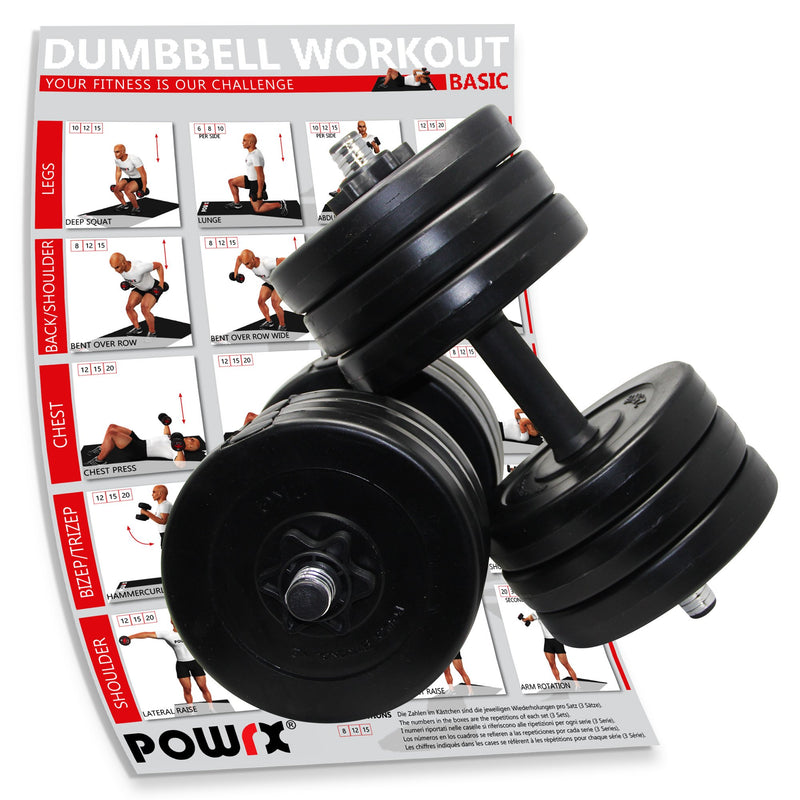 Dumbbell Set Of 2pair Includes Workout I 40kg 30kg Set Nonslip And I  10kg