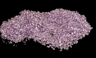 Mirror Granules Glass Stones Cullet Decoration Mirror Lilac 400g