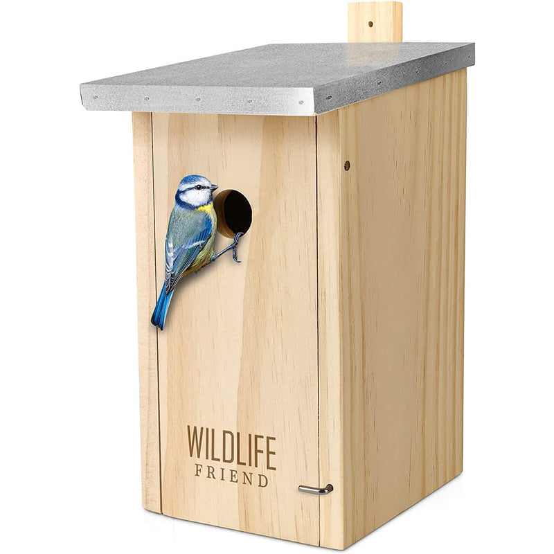 Nest Box For Blue Tits  Small Tit Species  Made Of Natural Wood