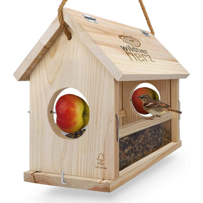 Bird Feeder House Xxl  Hanging Bird Table Feeding Station For Garden