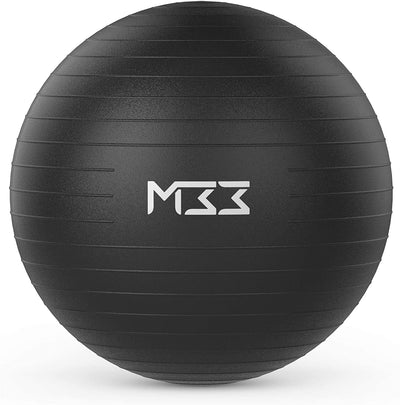 Mode33 Exercise Ball - 55 To 85Cm Extra Thick Anti-Burst Yoga Ball With Hand Pump