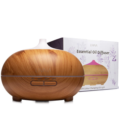 Essential Oil Diffuser 500ml Large Air Humidifier And Aroma Diffuser With Led