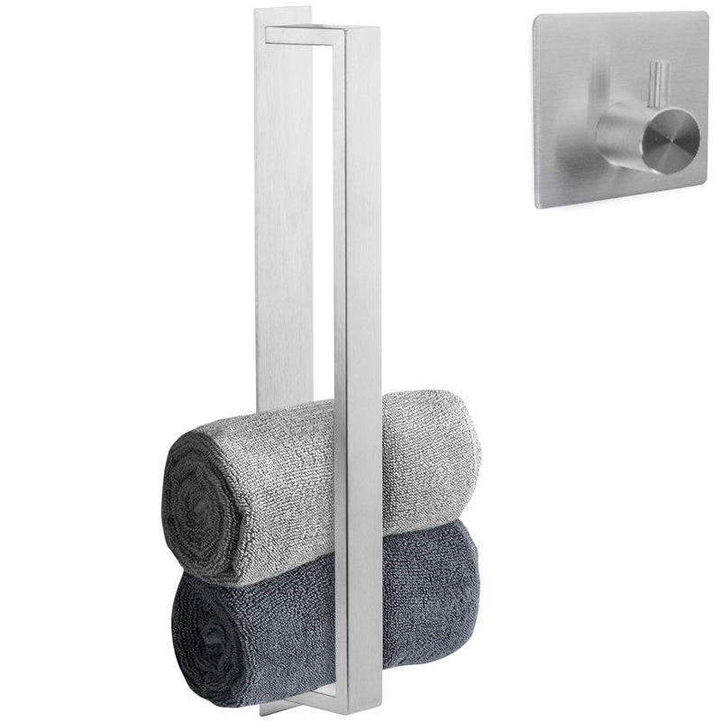 Self Adhesive Guest Hand Towel Holder/Towel Rail  Stainless Steel Towel